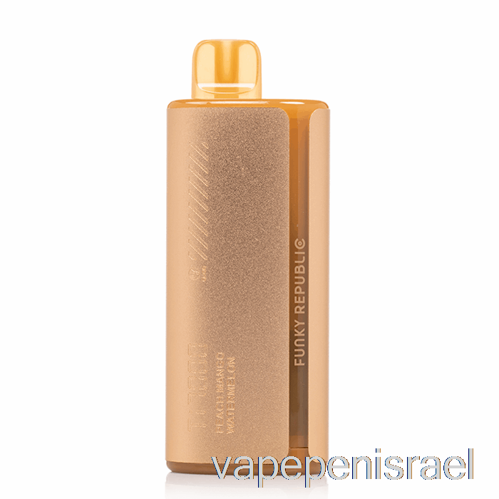חד פעמי Vape Israel Funky Lands Ti7000 אבטיח מנגו אפרסק חד פעמי